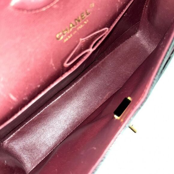 Chanel Shoulder Bag Women Matelasse 25 Double Chain Double Flap Shoulder - Picture 5 of 10